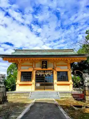 八幡社の本殿・本堂