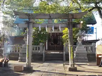 大川町氷川神社の鳥居