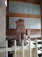 蒼柴神社の狛犬