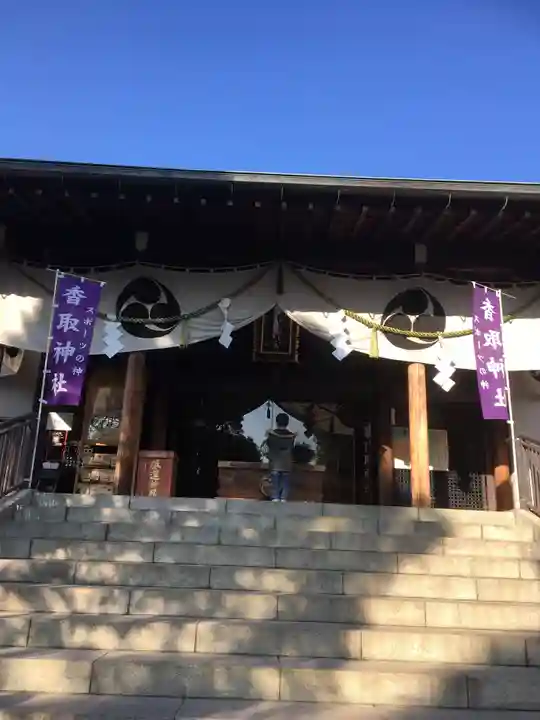 亀戸 香取神社の本殿・本堂