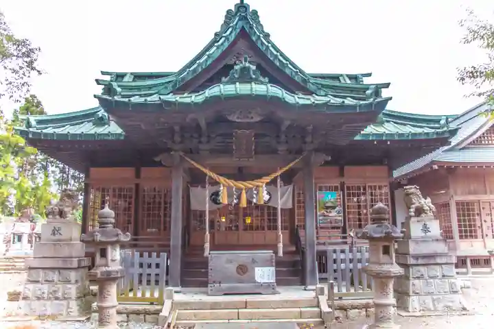 植田八幡神社の本殿・本堂
