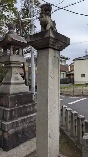 七所神社（伏屋七所神社）の狛犬