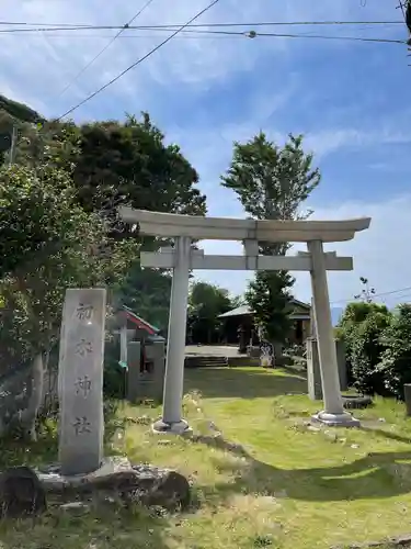 初木神社の鳥居