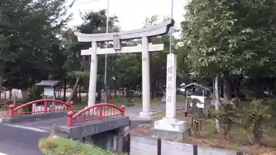 砺波神社の鳥居