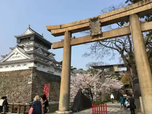 小倉祇園八坂神社の鳥居