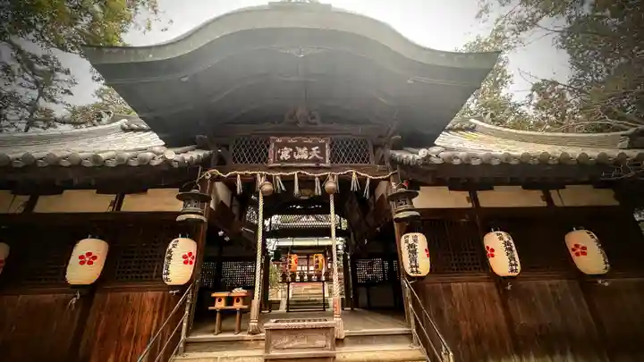 池坐朝霧黄幡比賣神社(奈良県)