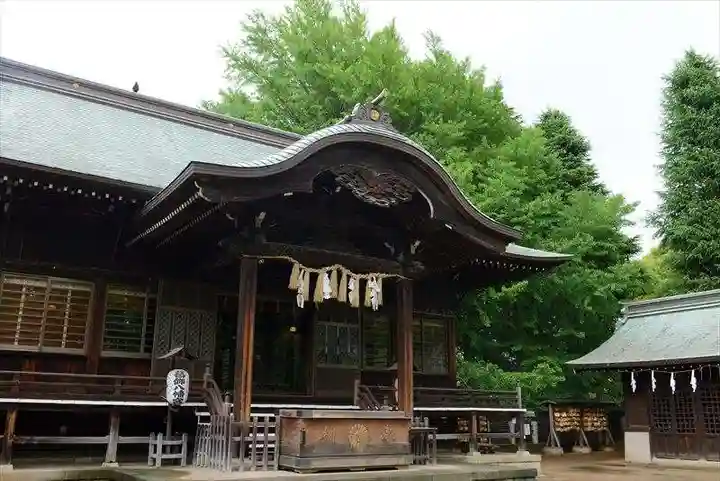 葛飾八幡宮の本殿・本堂