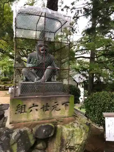 新日吉神宮の狛犬