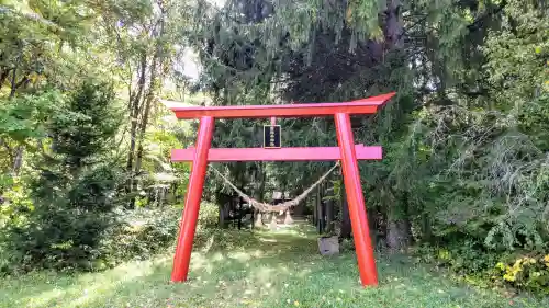 置杵牛神社の鳥居