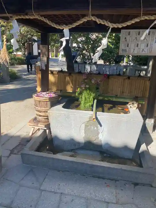 野見神社の手水舎