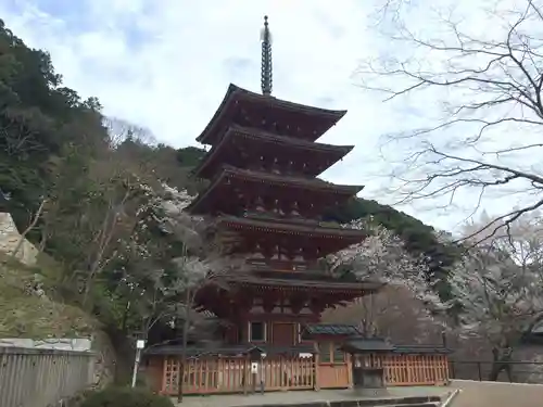 長谷寺の塔