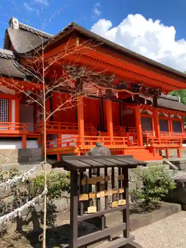 休ヶ岡八幡宮（薬師寺境内社）の本殿