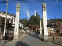 河口浅間神社の鳥居