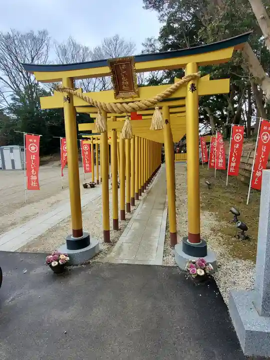 ほしいも神社の鳥居