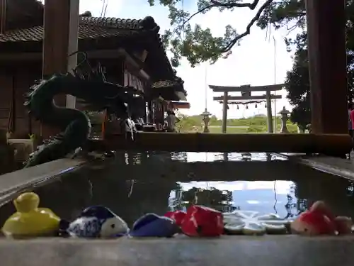 事任八幡宮の手水舎