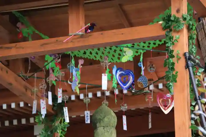 阿久津「田村神社」(郡山市阿久津町)旧社名:伊豆箱根三嶋三社の手水舎