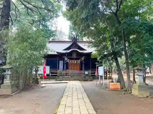 氷川女體神社の本殿