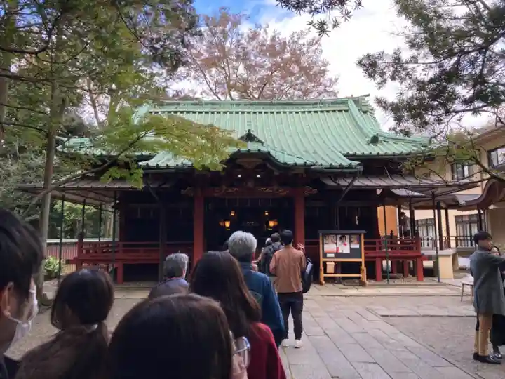 赤坂氷川神社の本殿・本堂