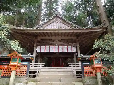 都祁山口神社の本殿・本堂