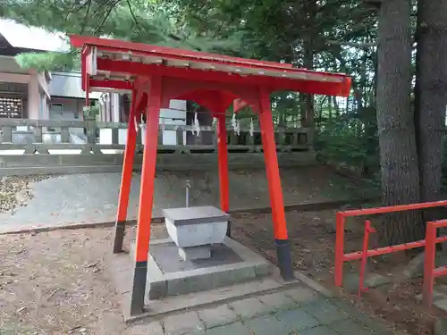 芽室神社の手水