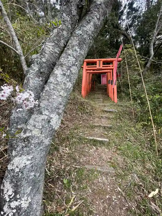 下城稲荷神社の鳥居