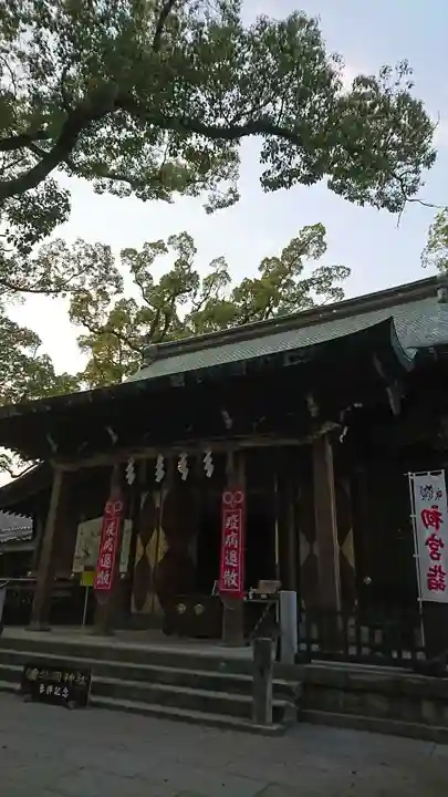 北岡神社の本殿・本堂