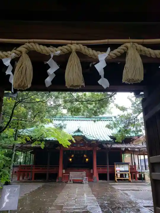 赤坂氷川神社の本殿・本堂