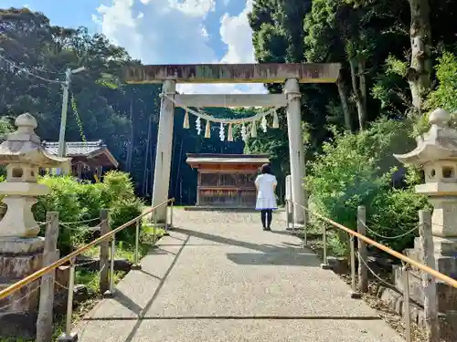 五社神社の鳥居