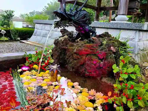 曹洞宗 永松山 龍泉寺の手水