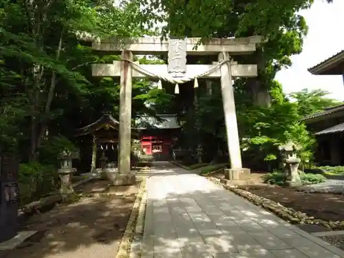 富士山東口本宮 冨士浅間神社の鳥居