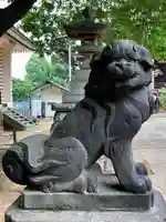 諏訪神社の狛犬