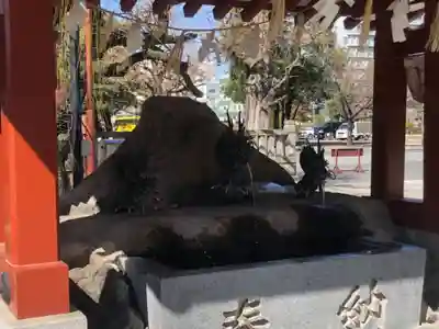 浅草神社の手水舎