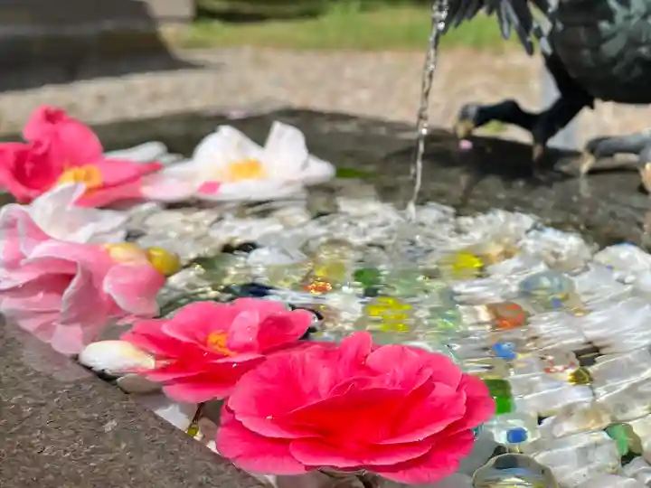 函館八幡宮の手水舎