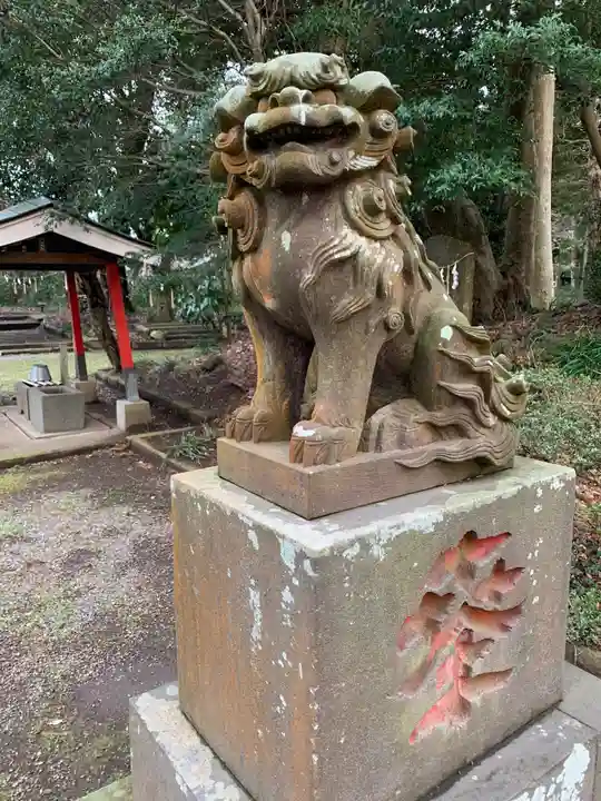 菅原神社の狛犬