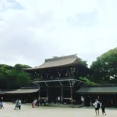 明治神宮の山門・神門