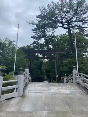 寒川神社の鳥居