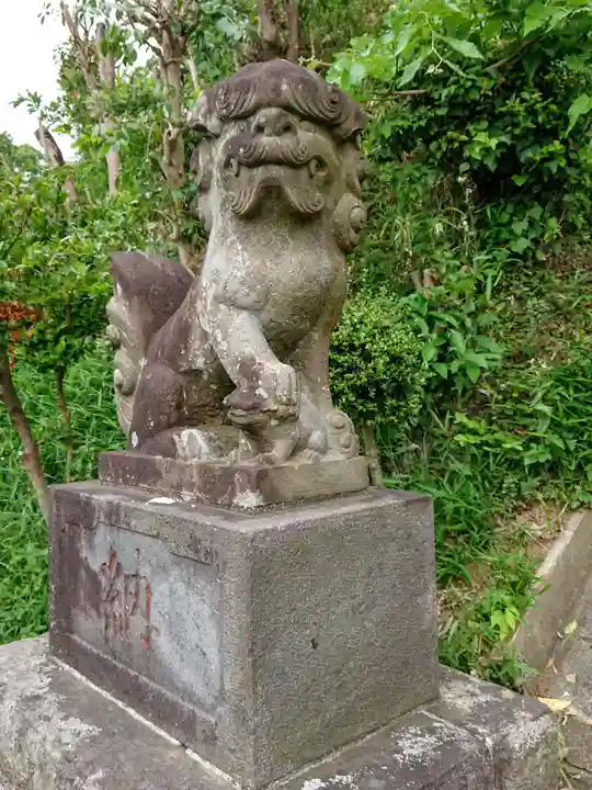 御霊神社(川名御霊神社)の狛犬