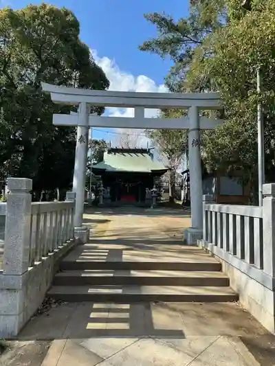 今泉神社の鳥居