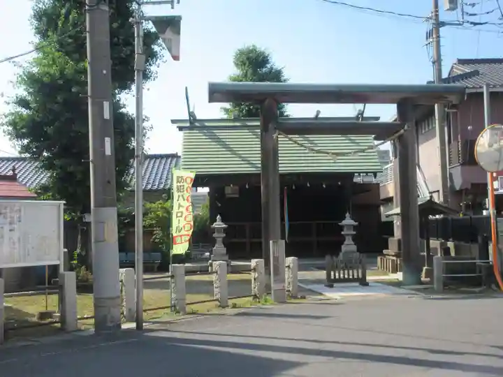 神明宮(宿篠葉神明神社)(埼玉県)