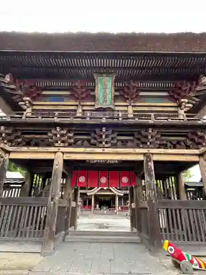 青井阿蘇神社の山門・神門