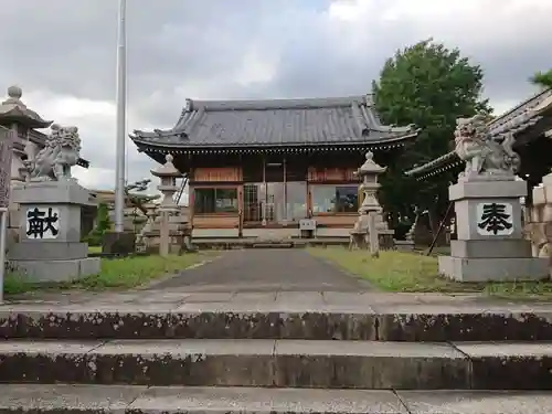 六條神社の狛犬