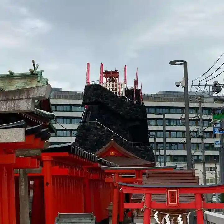 東京羽田 穴守稲荷神社の鳥居