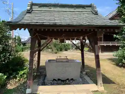氷川八幡神社の手水舎