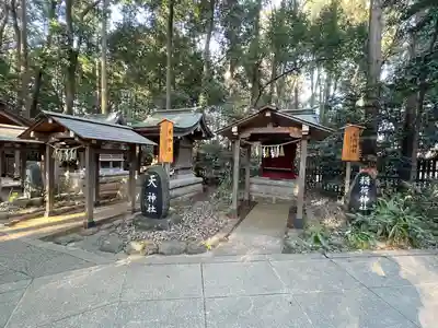 駒木諏訪神社の末社・摂社
