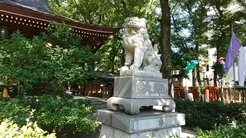 若宮八幡社の狛犬