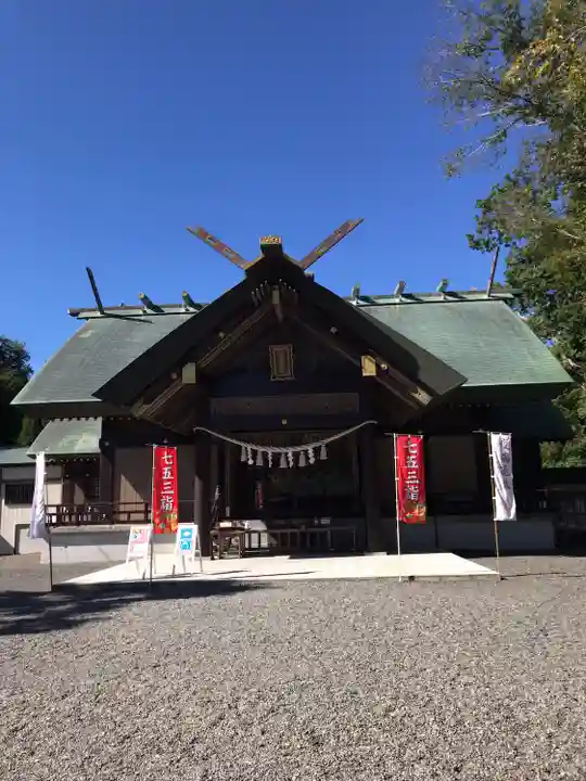 千歳神社の本殿・本堂