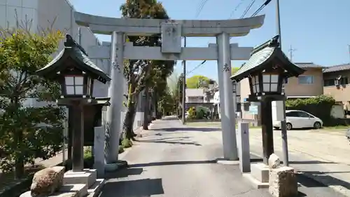 小島神社の鳥居