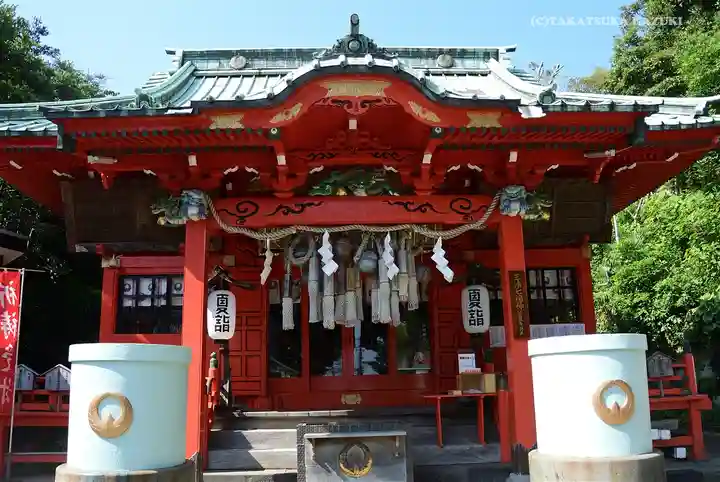 海南神社の本殿・本堂