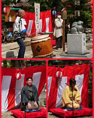 三輪神社のお祭り