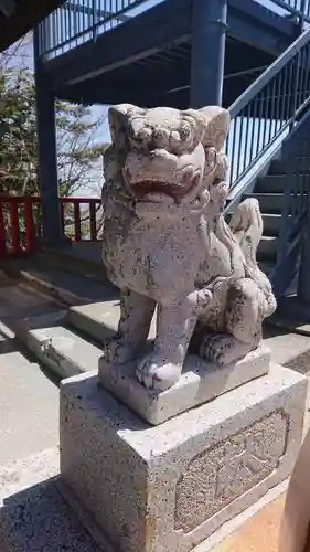 冨士山小御嶽神社の狛犬